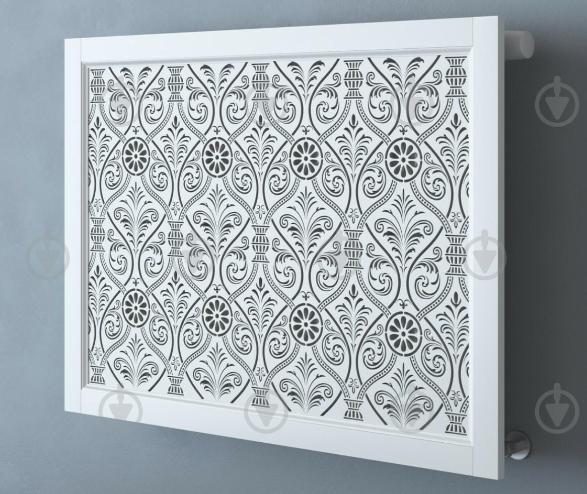 Экран-решетка декоративная на батарею отопления R42-F100 Белый (25622550)