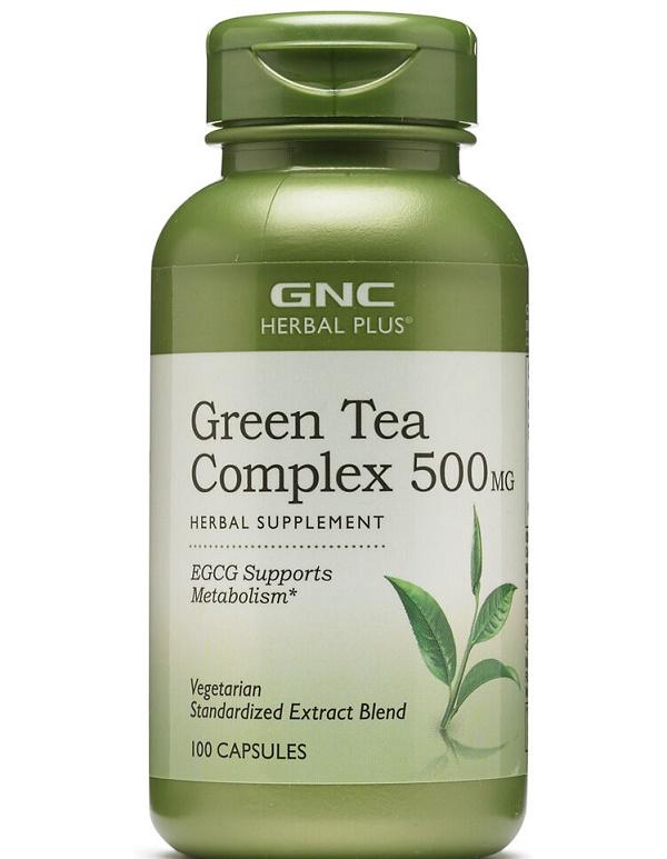 Зеленый чай GNC Herbal Plus Green Tea Complex 500 mg 100 Caps