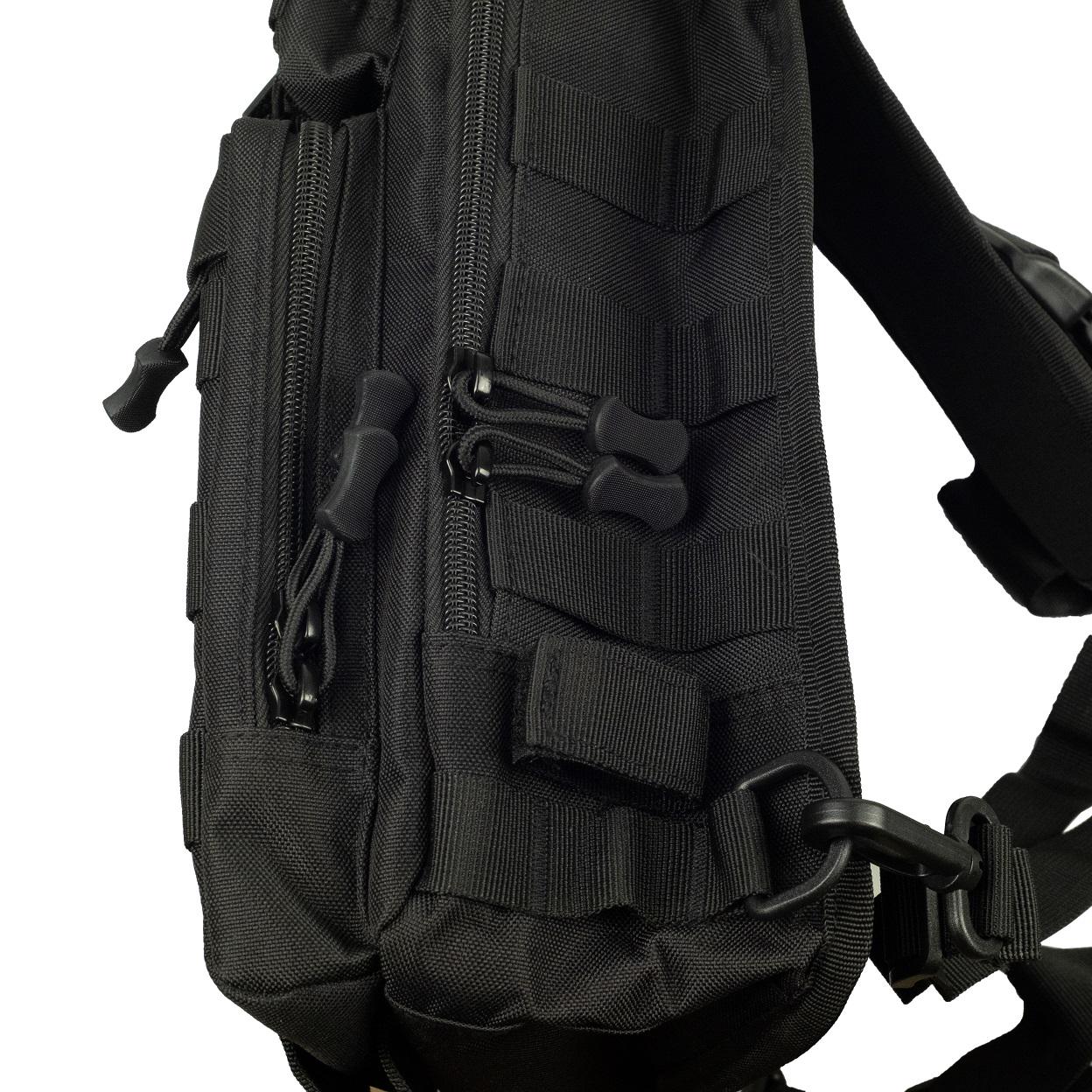 Сумка через плече Tribe Sling Pack 6,5 л Чорний (T-IE-0003-black) - фото 9