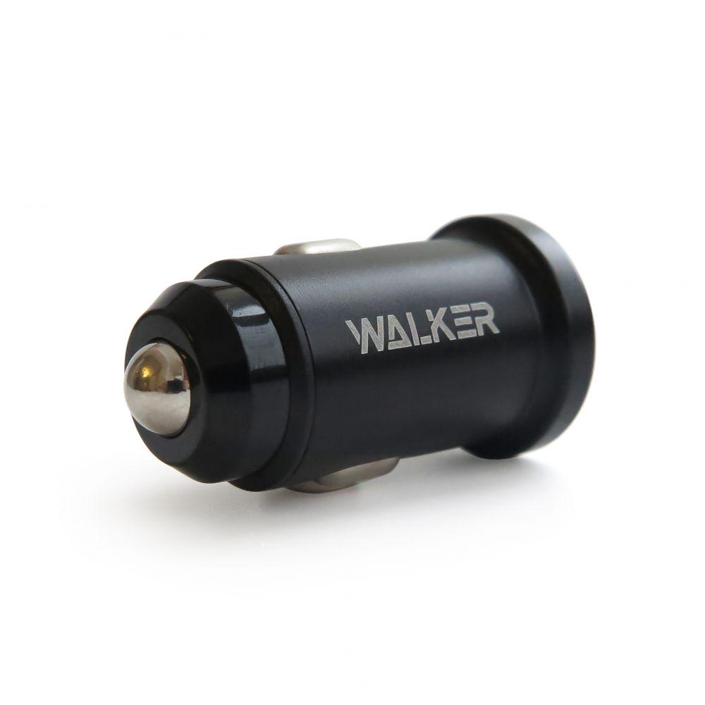 Зарядное устройство автомобильное Walker WCR-25 PD 3A/QC3.0 3A Black - фото 2