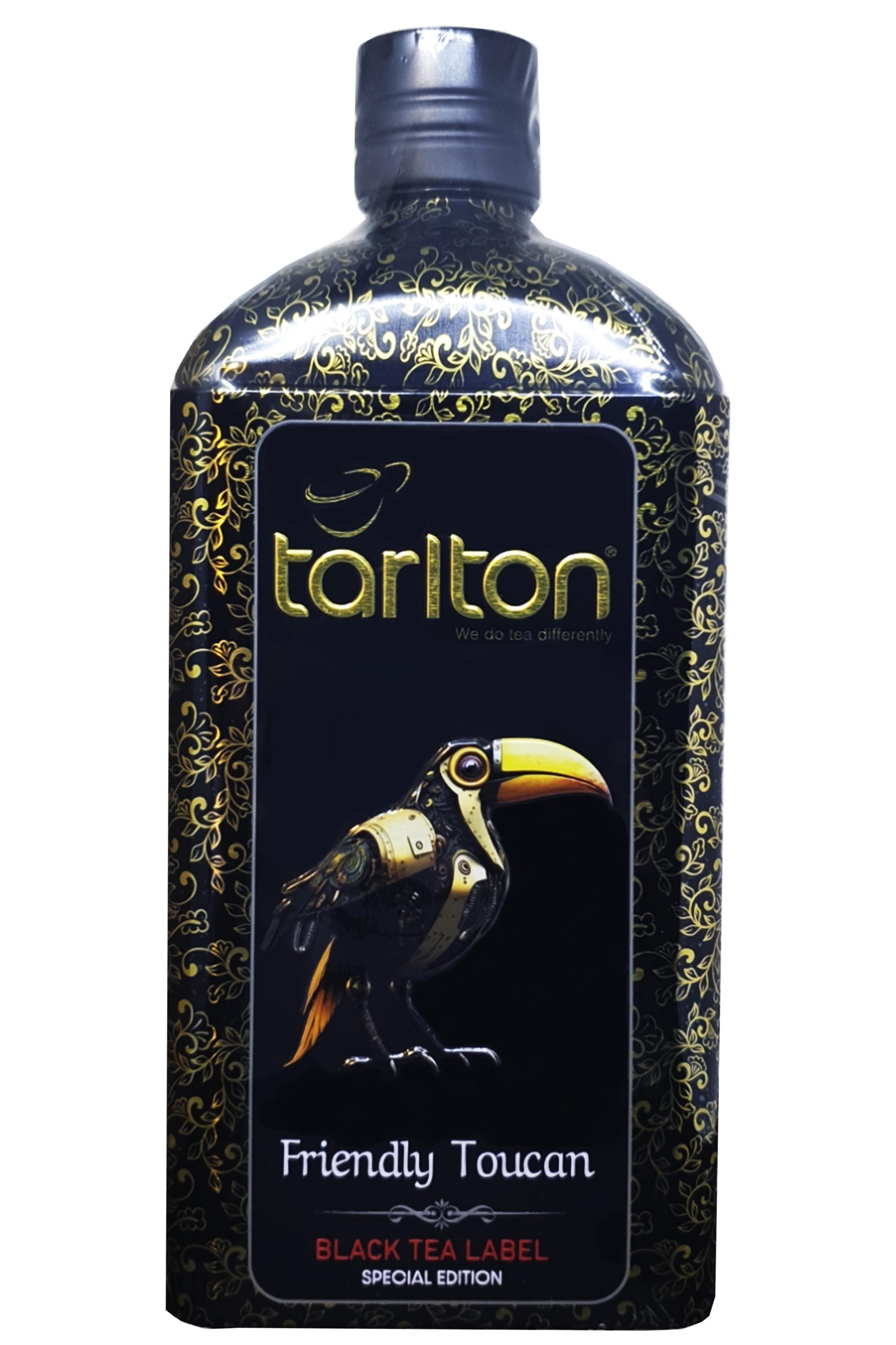 Чай Tarlton Бутылка Тукан с Типсами Fop 150 г Черный (52020)