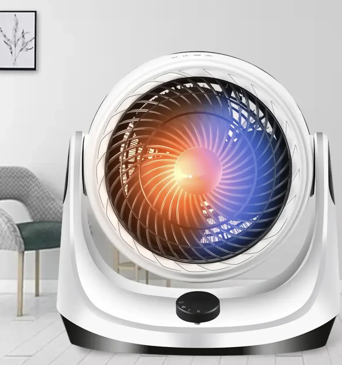 Тепловентилятор RAF 1182 с регулировкой наклона 2000 Вт (25398078) - фото 2 Тепловентилятор RAF 1182 с регулировкой наклона 2000 Вт (25398078) - фото 2