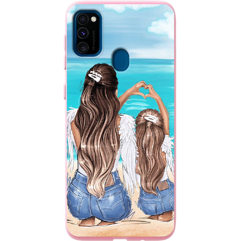 Чохол Boxface Samsung M307 Galaxy M30s Family Vacation Рожевий силікон (38209-up2380-41819)