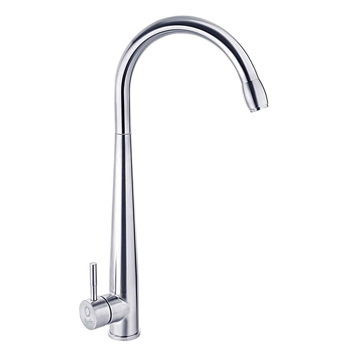 Смеситель кухонный Perla OCELI однорычажная нержавеющая сталь (PSS201)
