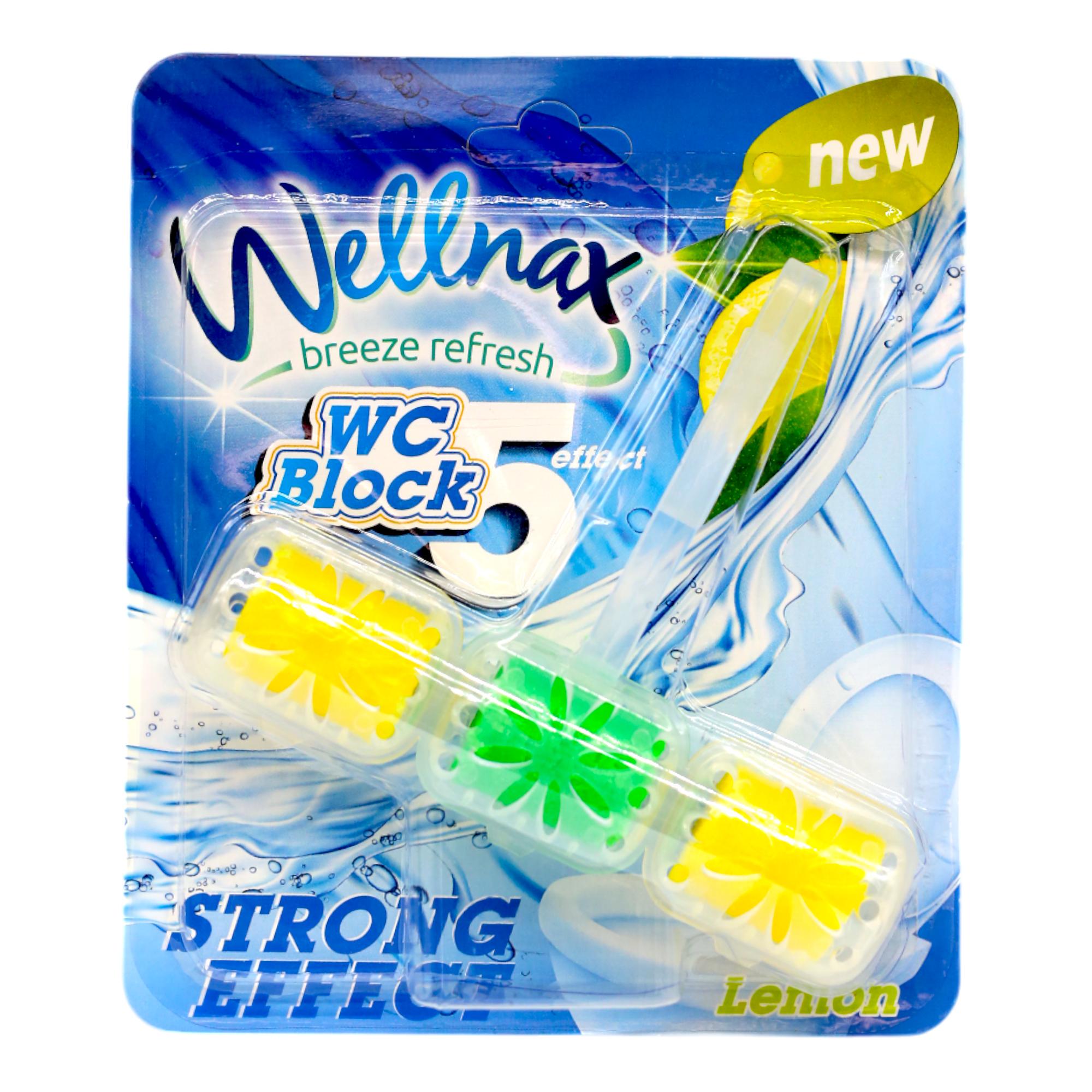 Туалетний блок Wellnax Лимон 57 г (НФ-00007158)