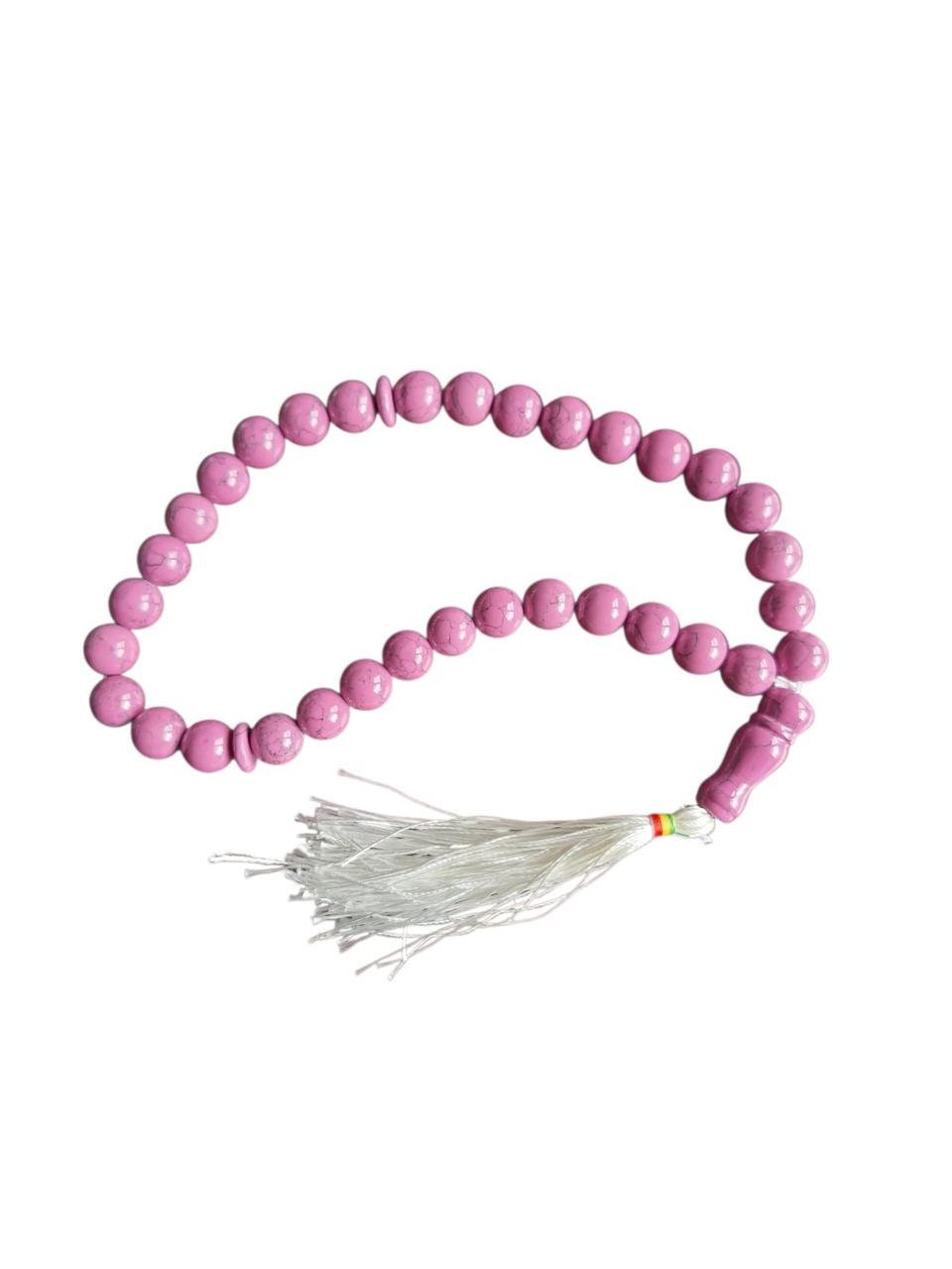 Четки Коралл 33 бусины Сиреневый Четки Коралл 33 бусины Сиреневый