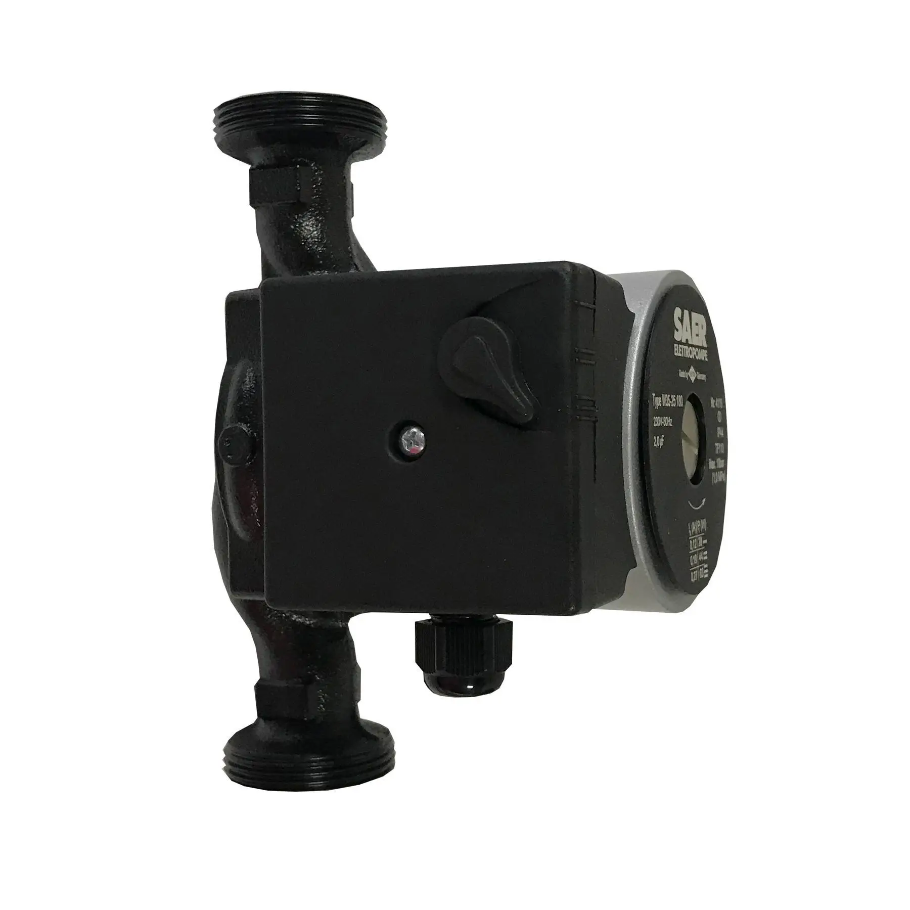 Насос циркуляционный SAER W35-25 180 мм (GSR-000019355) - фото 3 Насос циркуляционный SAER W35-25 180 мм (GSR-000019355) - фото 3