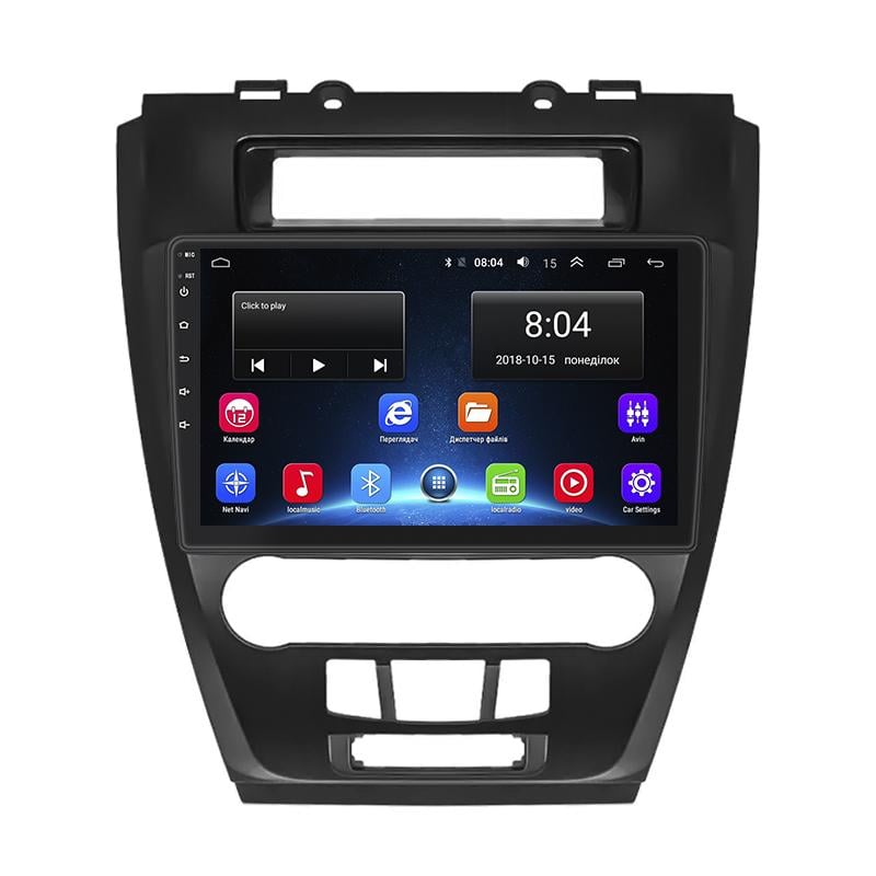 Штатная магнитола 9" Lesko для Ford Fusion I Рестайлинг 2005-2012 2/32Gb/ Wi-Fi Optima Форд