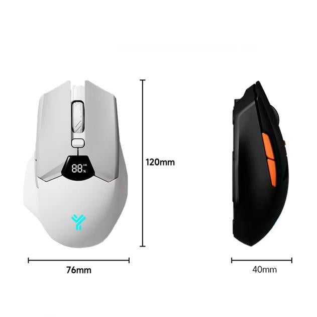 Миша бездротова 600 мАг Bluetooth DPI для Пк і ноутбуків Білий (SX01) - фото 5