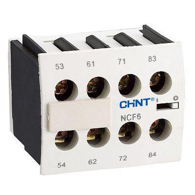 Контакт дополнительный CHINT NCF6-22 2NO+2NC (261007) - фото 1