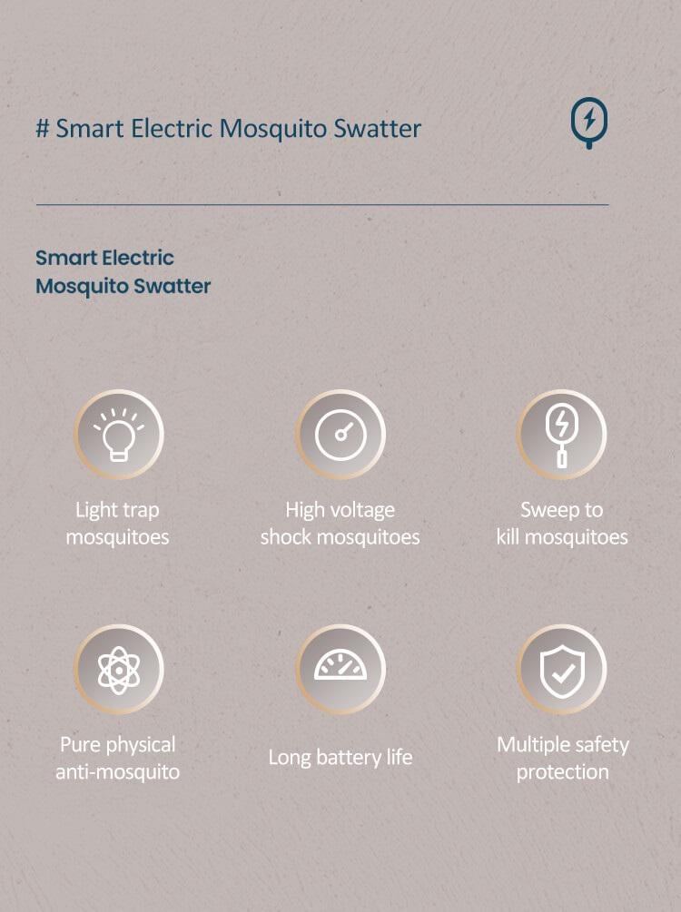 Электрическая мухобойка Usams Folding Digital Display Electric Mosquito Racket US-ZB231 (06e4b46a) - фото 3