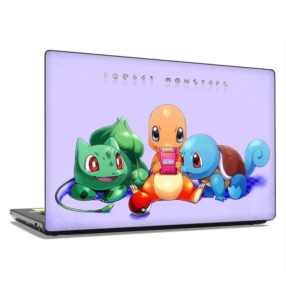 Декоративная наклейка на ноутбук 15,6" Pokei monsters 380х250 мм (100796)