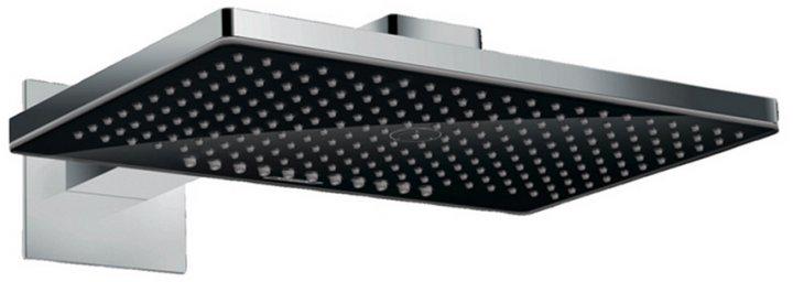 Лейка для верхнего душа Hansgrohe Raindance Select 460 мм Черный/Хром (24005600)