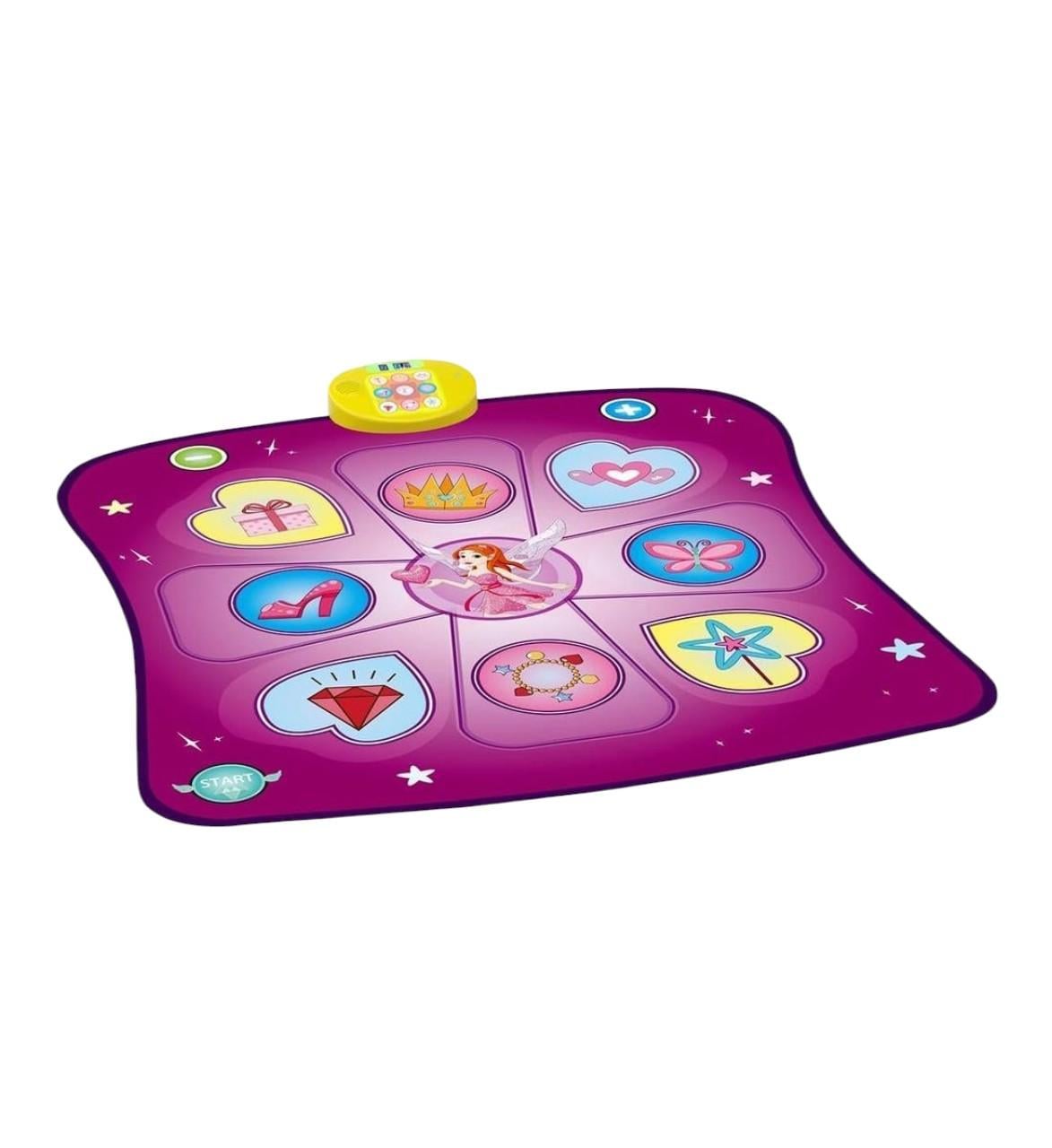 Музичний танцювальний килимок Rodzon Dancing Challenge Playmat AML9886 93х89 см Фіолетово-рожевий (3192122202)