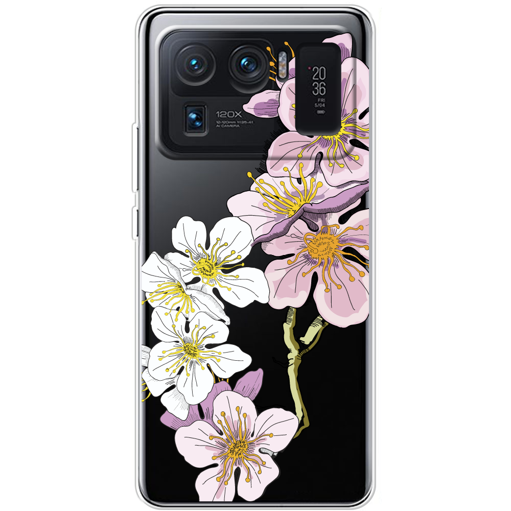 Чохол BoxFace Xiaomi Mi 11 Ultra Cherry Blossom Прозорий силікон (44424-cc4-44424)