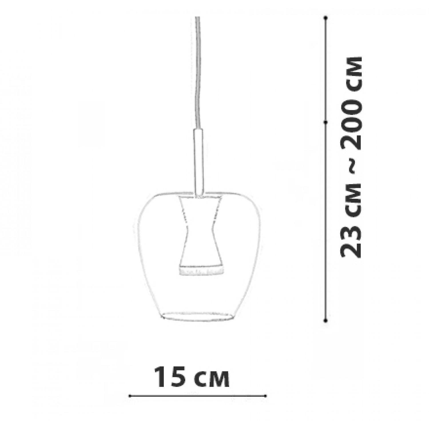Подвесний светильник Friendlylight Apple Silver FL3145 - фото 3 Подвесний светильник Friendlylight Apple Silver FL3145 - фото 3