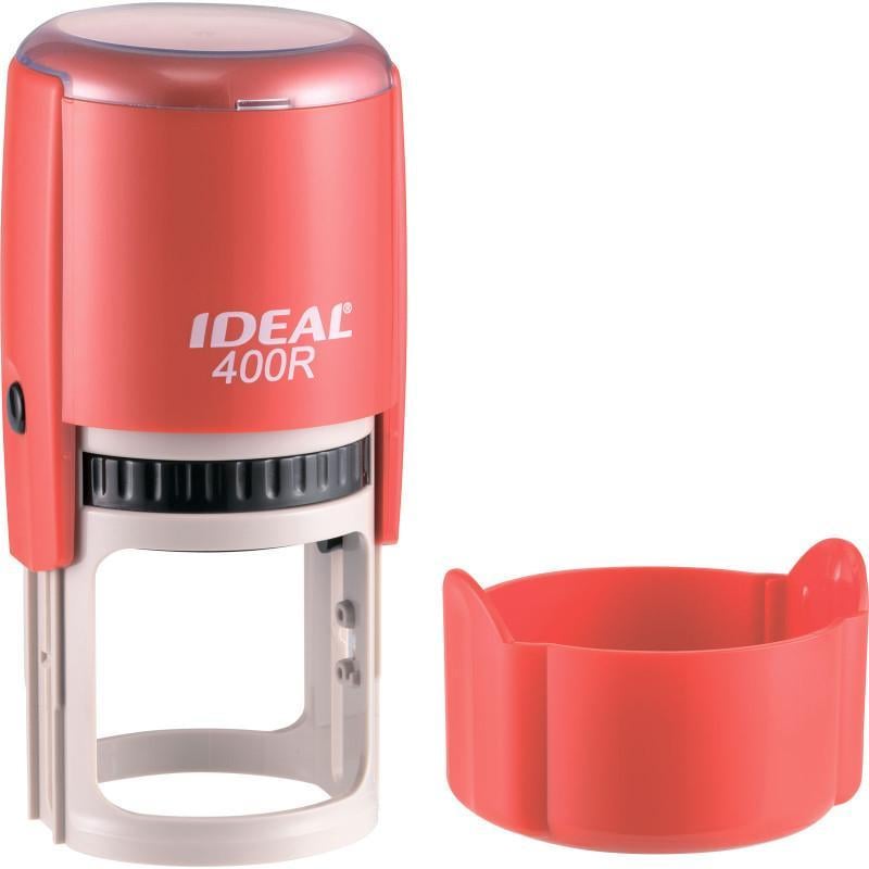 Оснащение для круглой печати Ideal 400R d 40 мм с колпачком Красный (400R Ideal красный)
