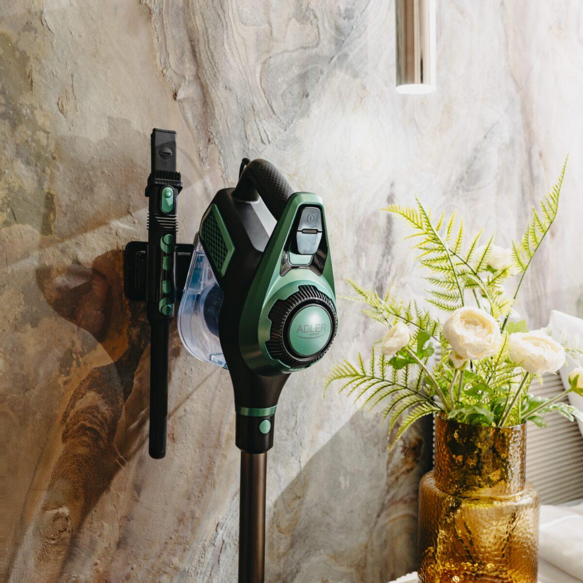 Пилосос ручний акумуляторний Adler AD 7083 3,5 кг 15000Pa та фільтр HEPA 13 700 Вт Green (29919058) - фото 21 Пилосос ручний акумуляторний Adler AD 7083 3,5 кг 15000Pa та фільтр HEPA 13 700 Вт Green (29919058) - фото 21