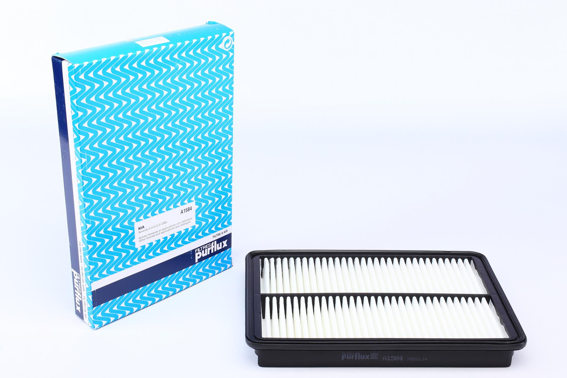 Фільтр повітряний PURFLUX для Kia Sorento/Hyundai Santa Fe 2,0/2,2CRDi 12- (A1584) Фільтр повітряний PURFLUX для Kia Sorento/Hyundai Santa Fe 2,0/2,2CRDi 12- (A1584)