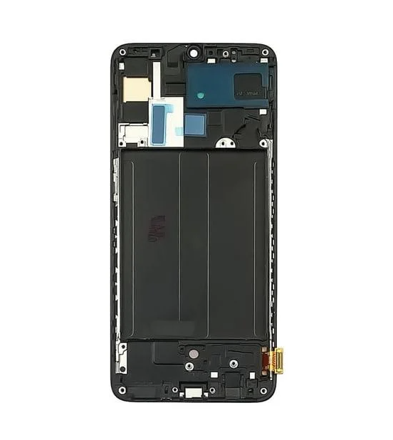 Дисплейный модуль Samsung A70/A705 Oled с рамкой big lcd Black (000567780)