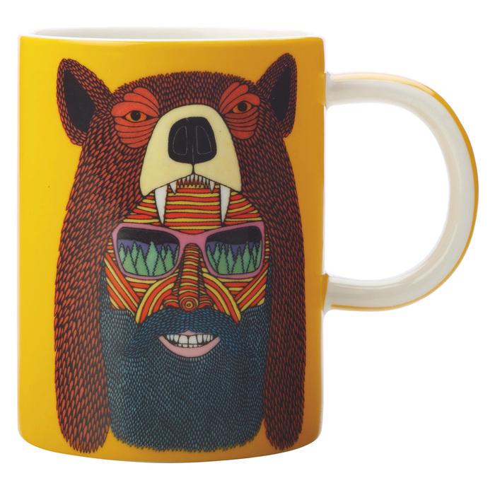 Кружка для кофе Maxwell & Williams Bear Man MULGA фарфор 450 мл (2627095)