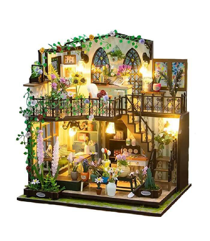 Румбокс Цветочная комната Дарси 3D со световыми эффектами 22х18х24 см (M2322)