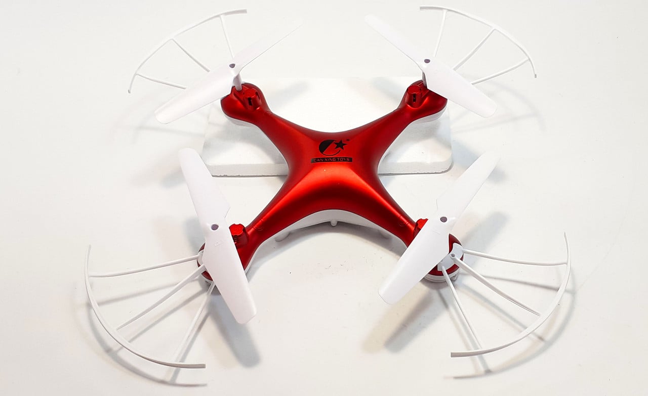 Квадрокоптер Can Xing Toys с камерой 2mp WiFi и подсветкой Красный Квадрокоптер Can Xing Toys с камерой 2mp WiFi и подсветкой Красный