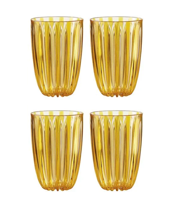 Набор стаканов Guzzini DOLCEVITA 4 шт. Янтарь (32616896)