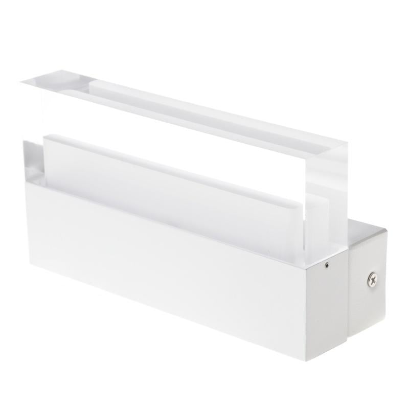 Светильник настенный накладной LED AL-501/6W NW WH IP20 минимализм (26-428)