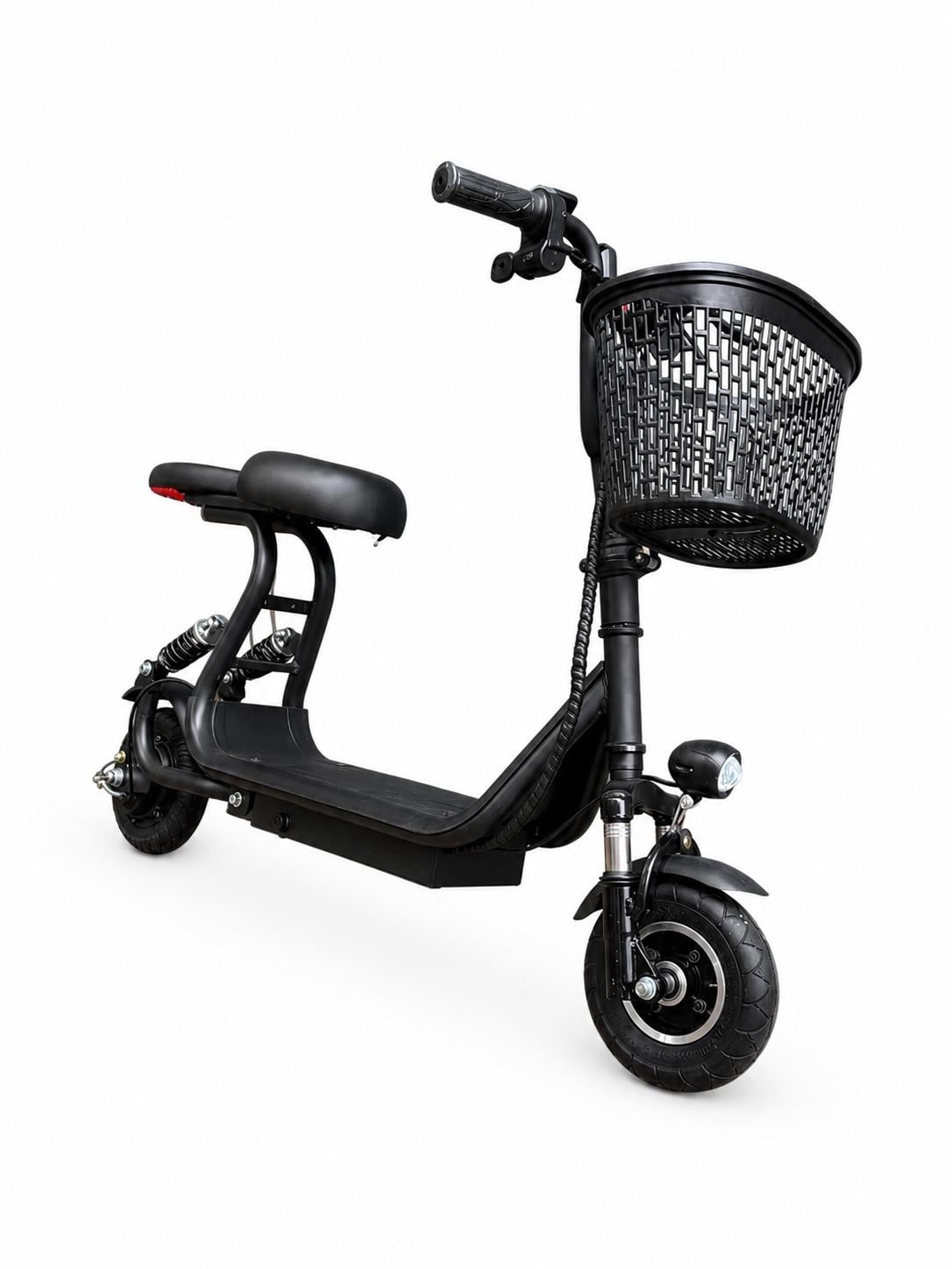 Электроскутер детский Е-Scooter 8" 500W/36V/16 Ah с корзинкой (ДС-500-3618)