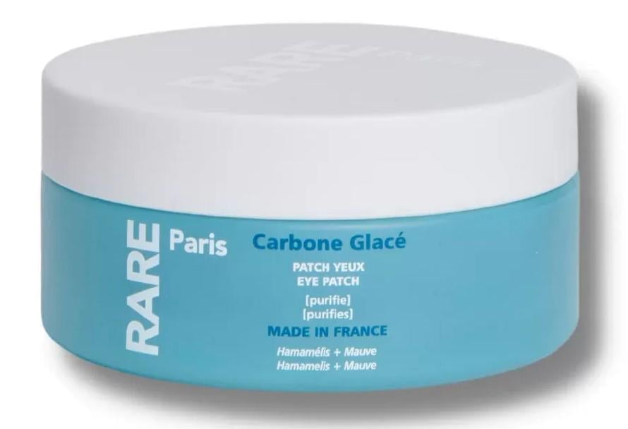 Патчи для контура глаз RARE PARIS Carbone Glacé Purifying Eye Patch против отеков с гамамелисом и экстрактом мальвы 60 шт.