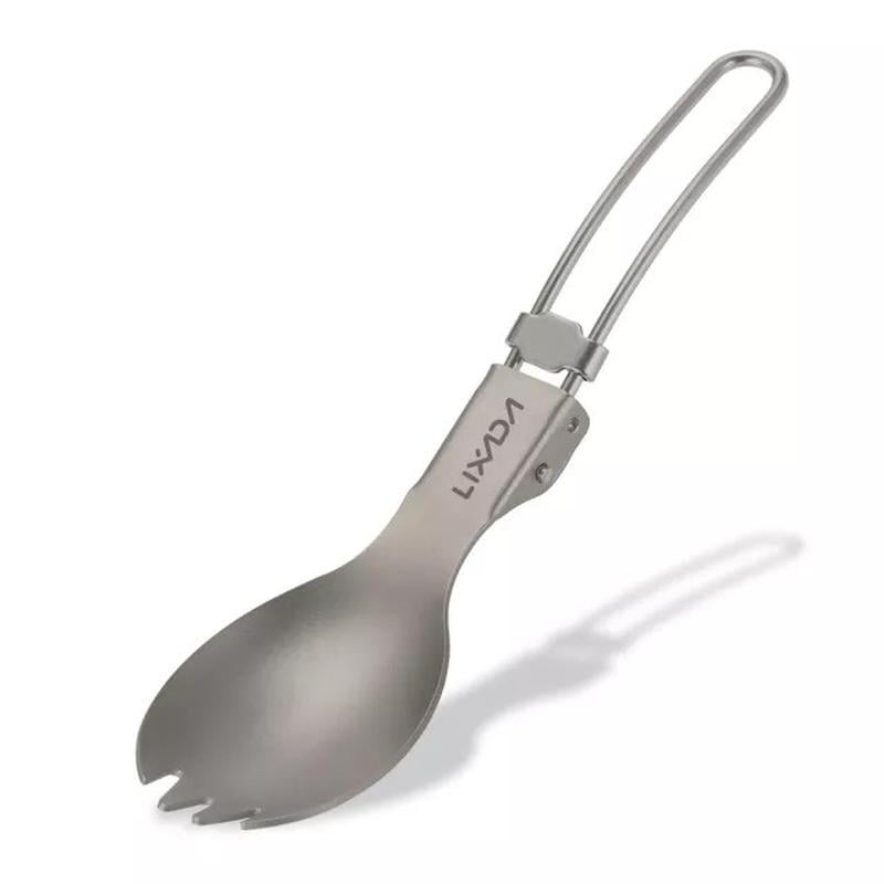 Ложка туристична Lixada Spork з чохлом Grey (82272) - фото 5