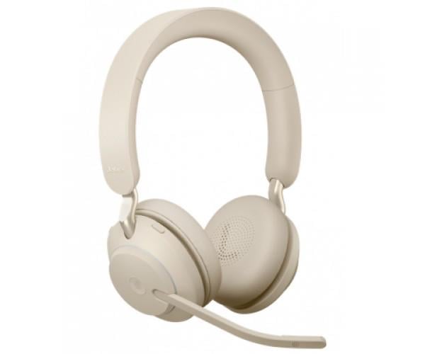 Наушники Jabra Evolve2 65 USB-A MS Stereo Beige (26599-999-998) - фото 3