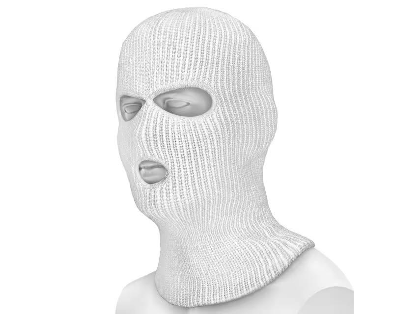 Балаклава зимова Mil-Tec на 3 отвори Білий (12113007)