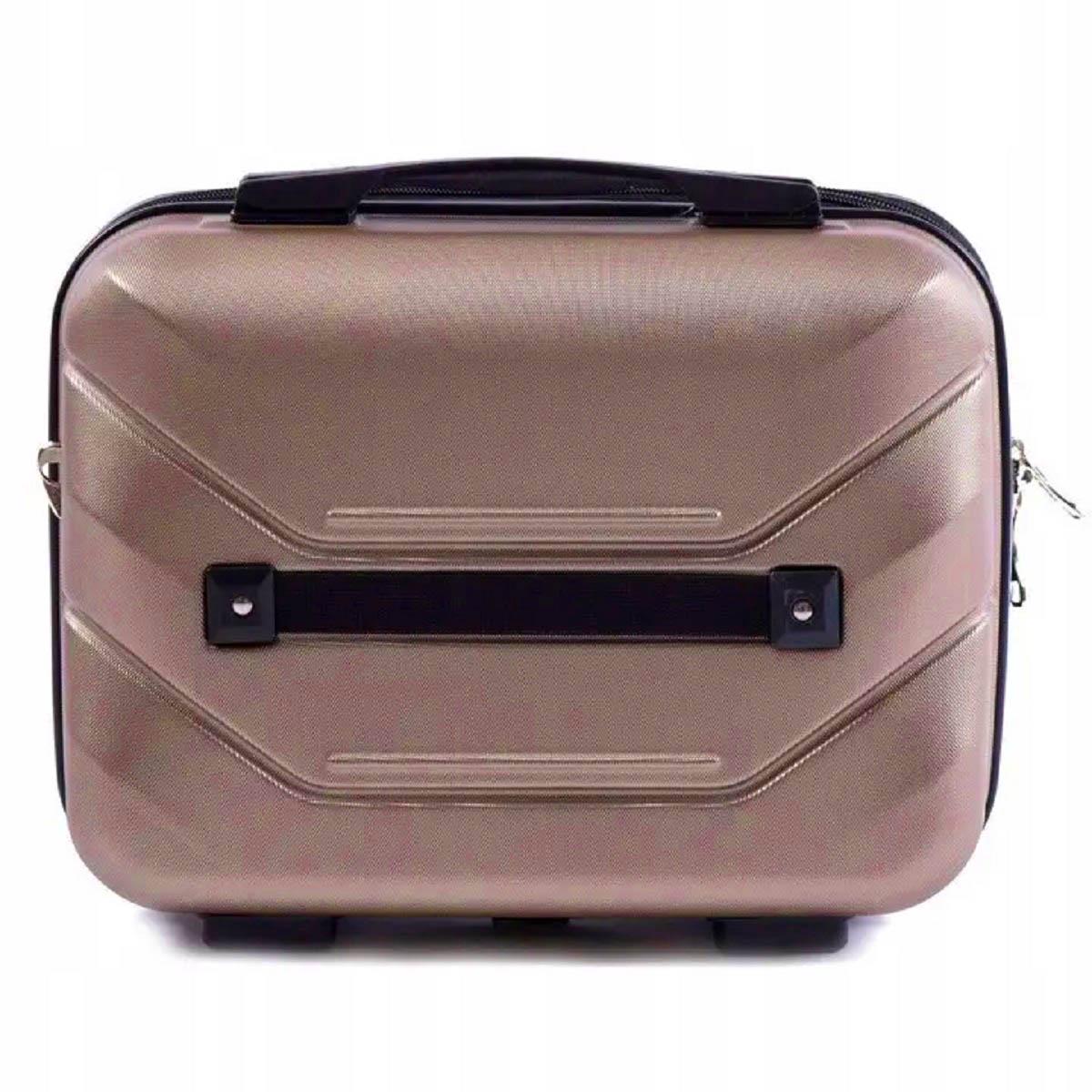 Кейс Wings 147 пластиковий Золотисто-рожевий (Wp00486) - фото 3