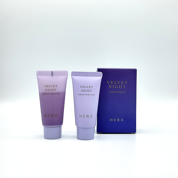 Набор миниатюр для тела HERA Velvet Night Perfumed Body Kit (8809803502207)