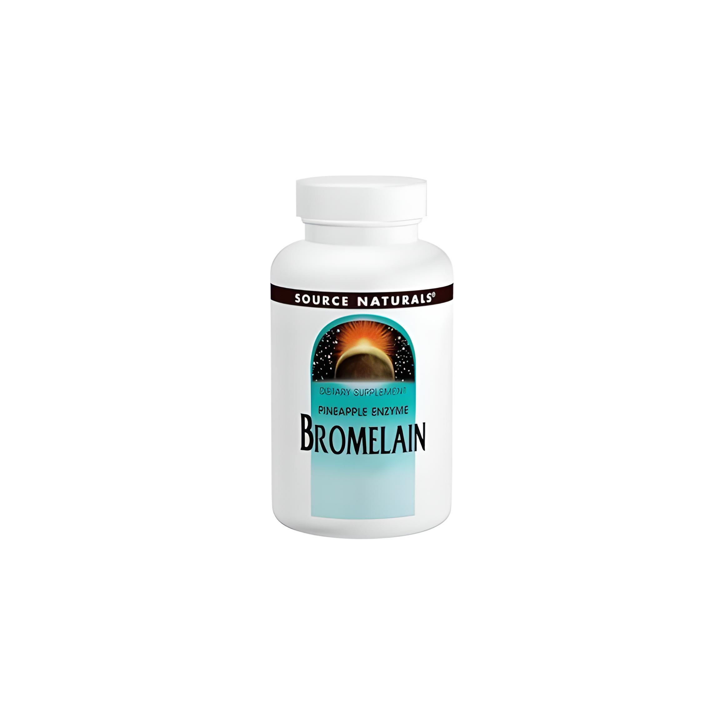 Бромелайн Source Naturals Bromelain, 2000 GDU/g 500 мг60 Tabs