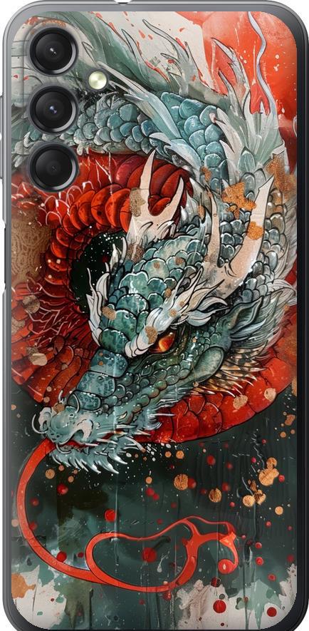 Чехол на Samsung Galaxy A24 A245F Стихия огня (6101u-3020-42517)