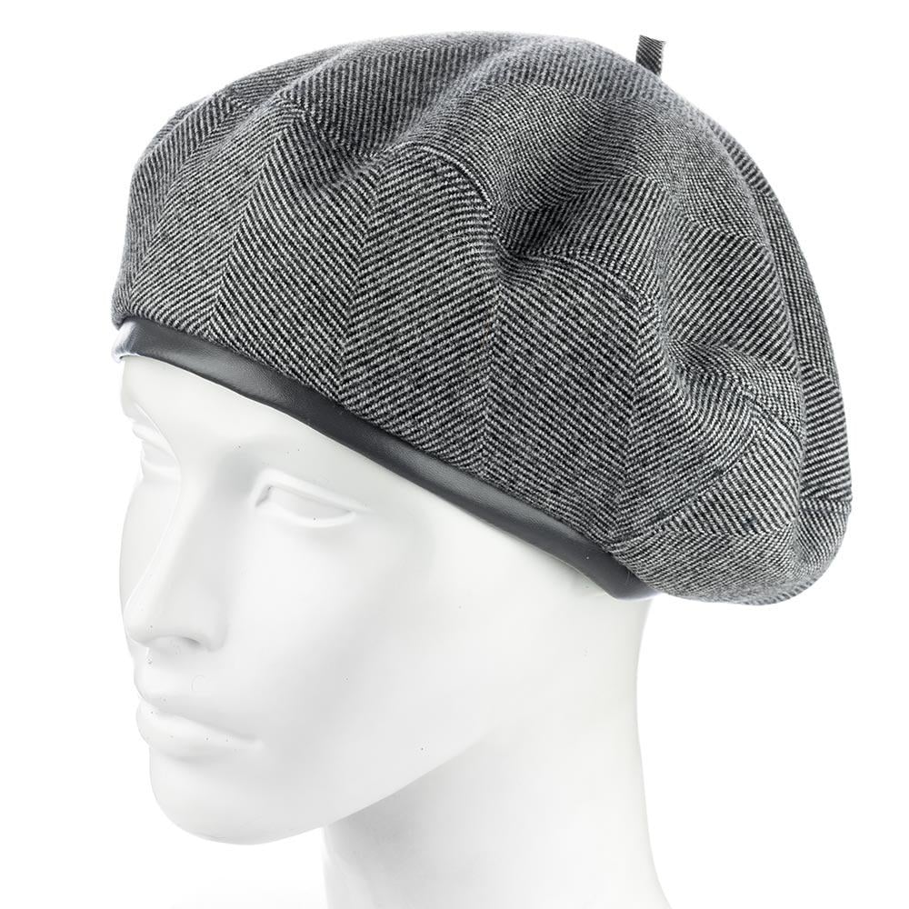 Берет женский утепленный флисом Atrics WH914 One size Серый (287326)