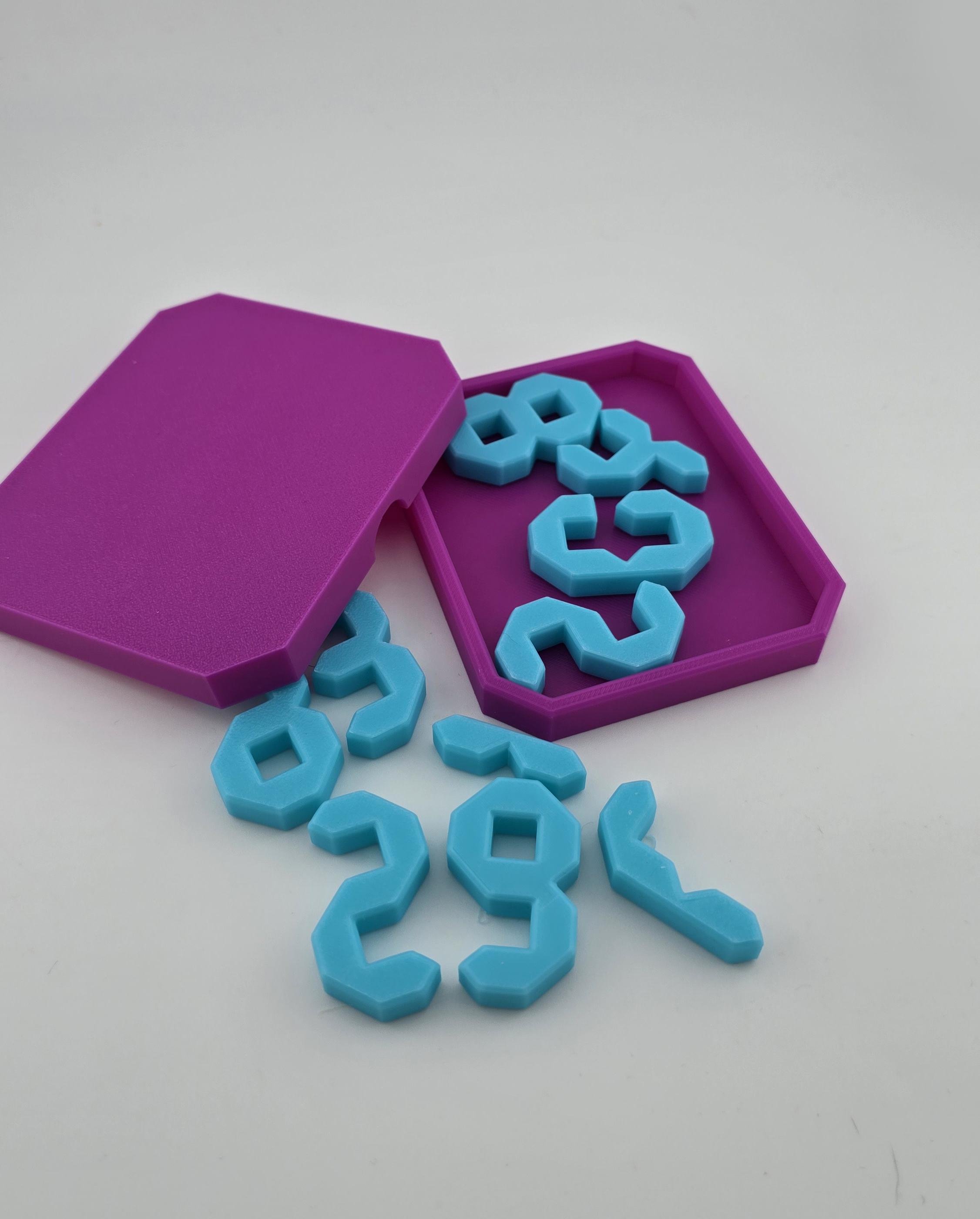 Головоломка Цифры (0185) - фото 2 Головоломка Цифры (0185) - фото 2