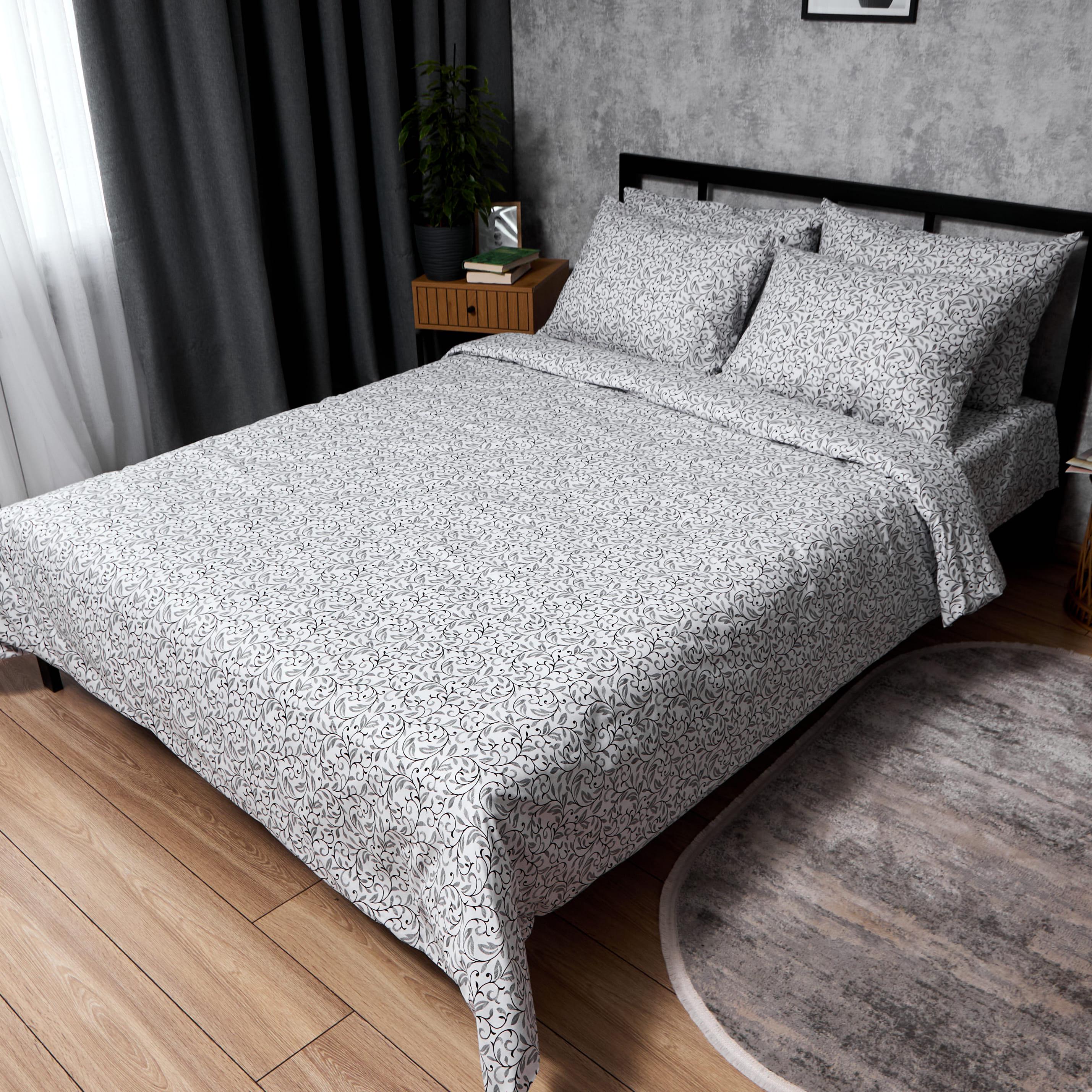 Комплект постельного белья Moon&Star Бязь Gold Люкс Luxury Classic семейный 160х220 см наволочки 2 шт. (MS-820011057)