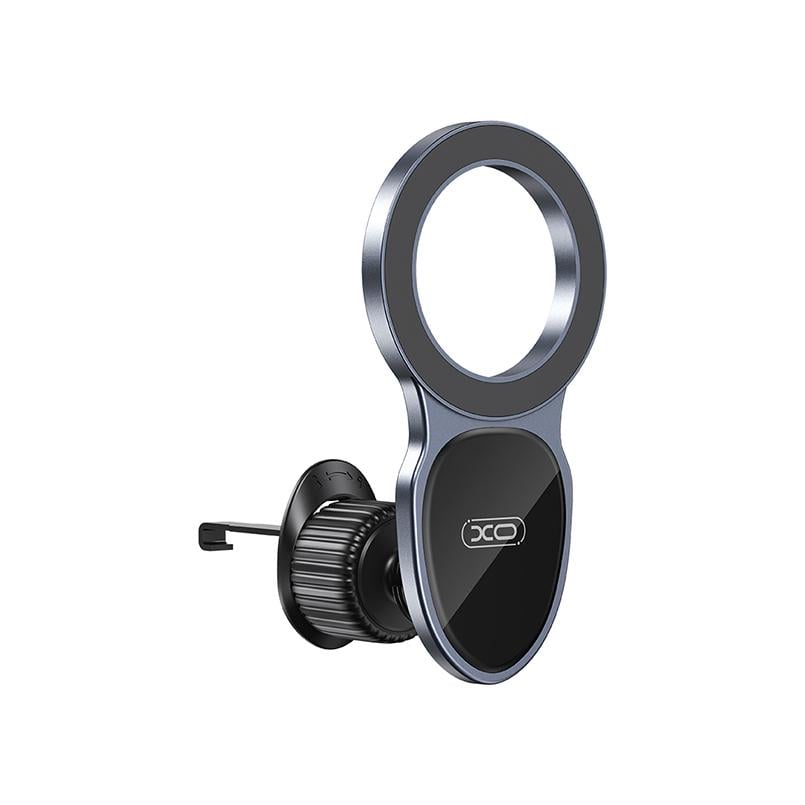 Держатель телефона автомобильный XO C155 Round Drip Magnetic Air Vent Черный (XO-C154)