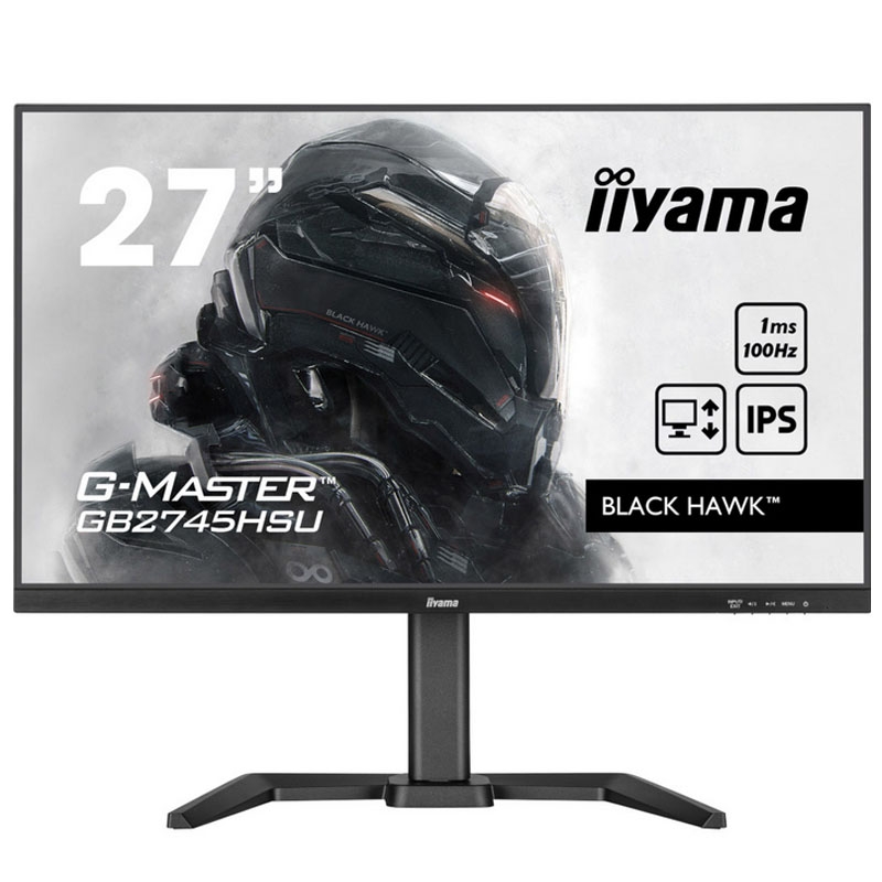 Монітор безрамковий iiyama GB2745HSU-B2 IPS 1920x1080 Full HD 27" 4W (26832314) - фото 5 Монітор безрамковий iiyama GB2745HSU-B2 IPS 1920x1080 Full HD 27" 4W (26832314) - фото 5
