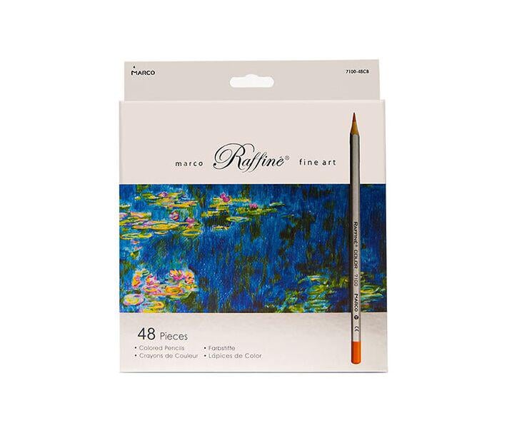 Набор цветных карандашей Raffine Marco 48 цветов (MAR-7100-48)