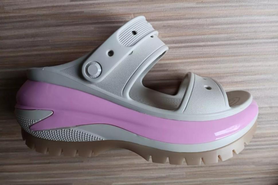 Сандали женские Crocs Mega Crush Tonal Sandal р. 37/38 Stucco (17647) - фото 7