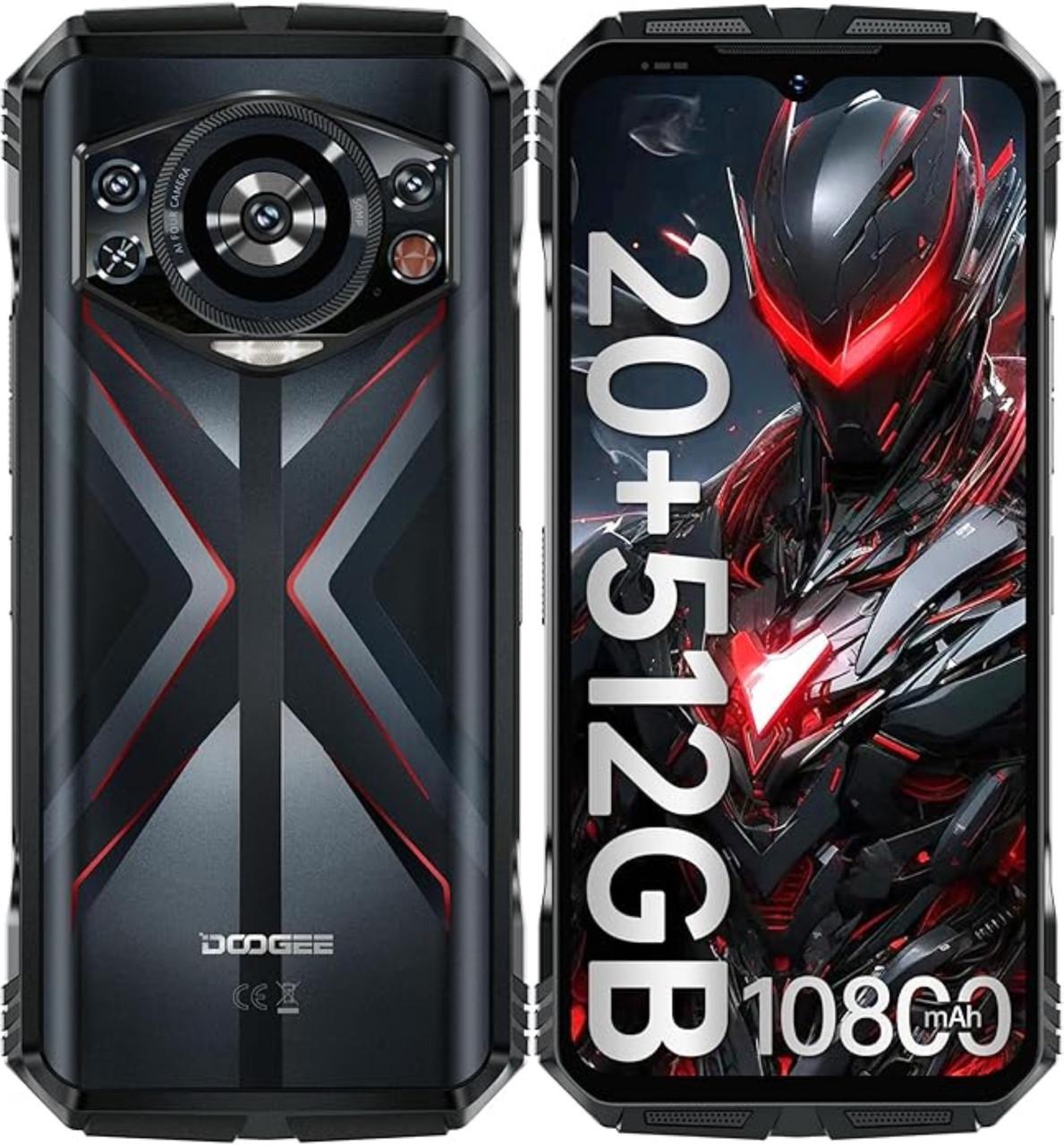 Смартфон Doogee S118 12/512 Гб Global Version Black/Red (2589816844) - фото 2