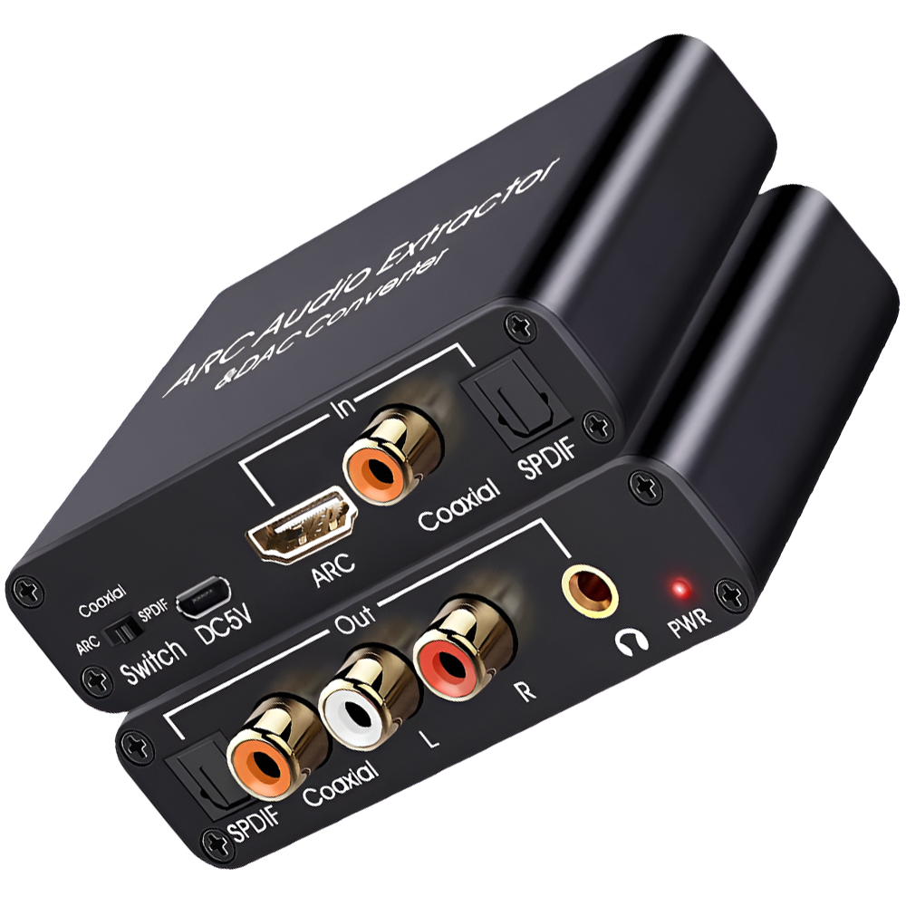 ᐉ HDMI ARC аудіо екстрактор 192kHz Addap HAE-03, ЦАП - конвертер