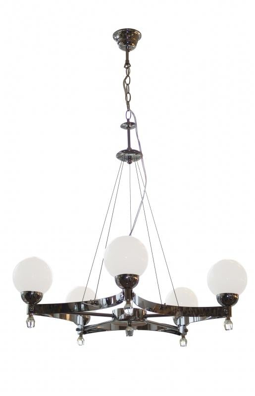 Люстра подвесная на 5 плафонов Brille BR-542S/5