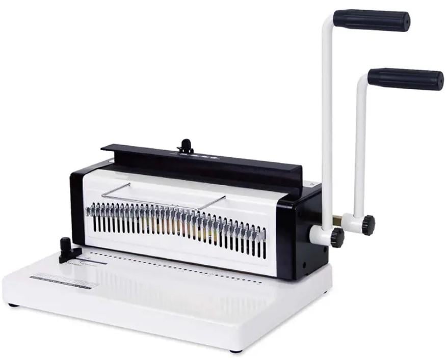 Биндер на металлическую пружину YIBO T9520R круглые отверстия (000015183)