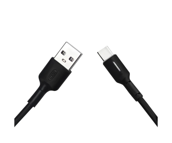 Кабель Data XO NB112 Type-C 3A 1 м Черный